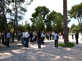 inauguracion jardin de piedras universidad de alicante